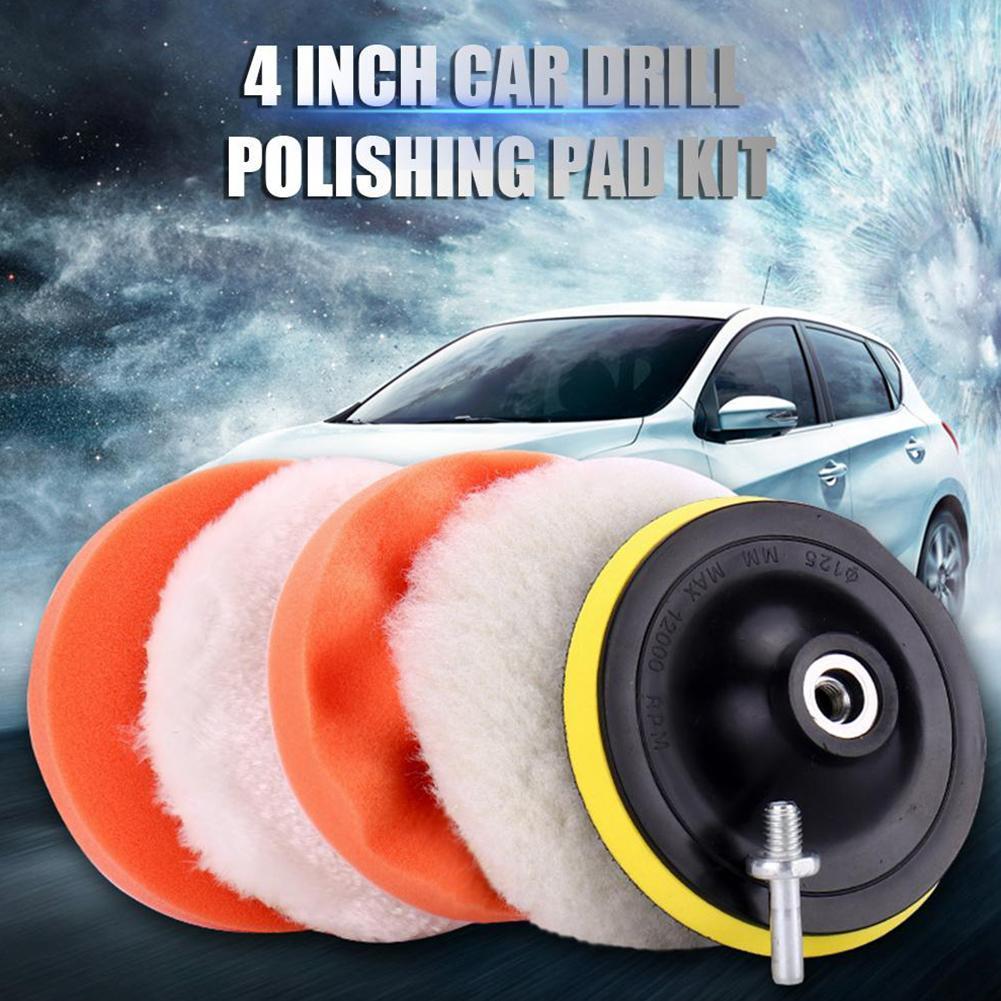 Polish Pad Set Buffer - 6pcs/set Car Polishing Sponge Pads Kit
