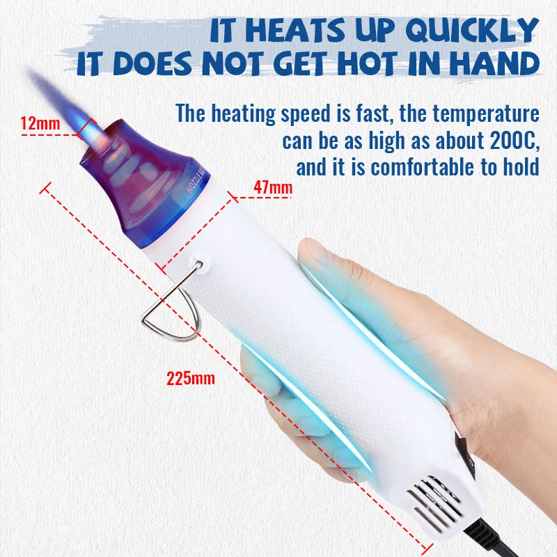 Dryer Car Blower - Hot Air Gun 220V Soldering Temperature
