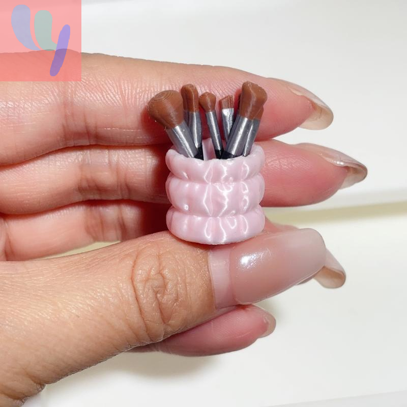 Detailing Brush Set - 1 Set Doll Accessories Toys 1/12