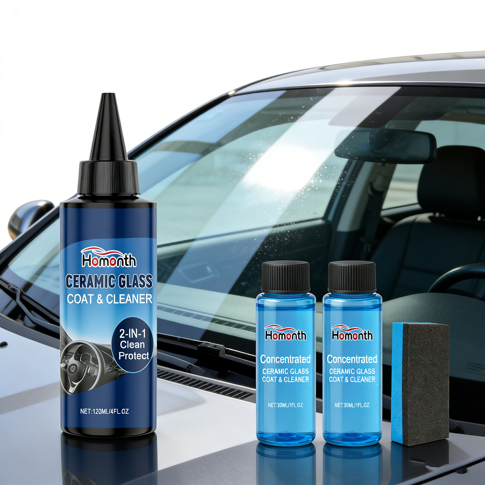 Car Wax Ceramic Coating - Graphene Ceramic Coating Kit Hydrophobic Nano