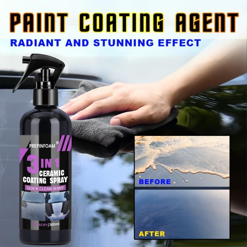 Car Wax Ceramic Coating - 3 In 1 Car Ceramic Liquid
