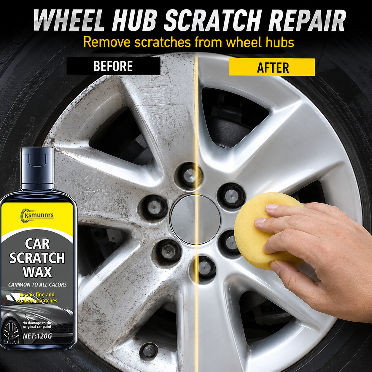 Wheel Cleaner Alloy - Alloy Wheel Repair Kit Rim Scratch