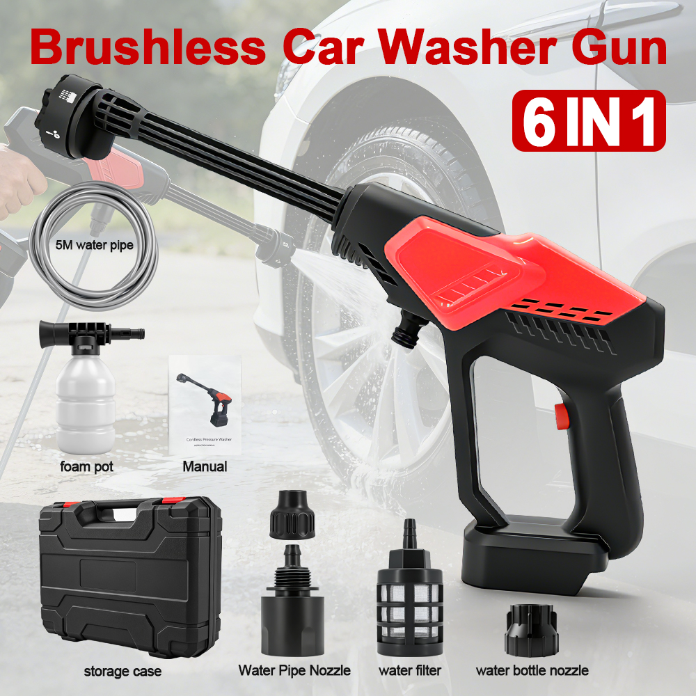 Car Shampoo Ph - 300Bar Brushless High Pressure Car Washer