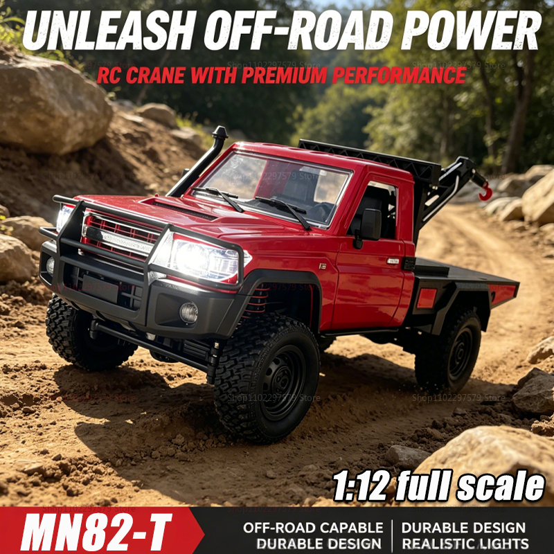 Dirt Brush Interior - New MN82T RC Crawler 2.4G 4WD
