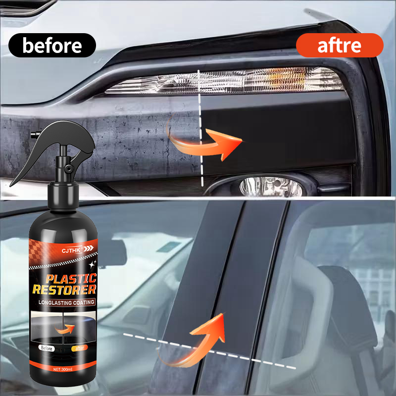 Leather Cleaner Interior - Car Plastic Restorer Back To Black