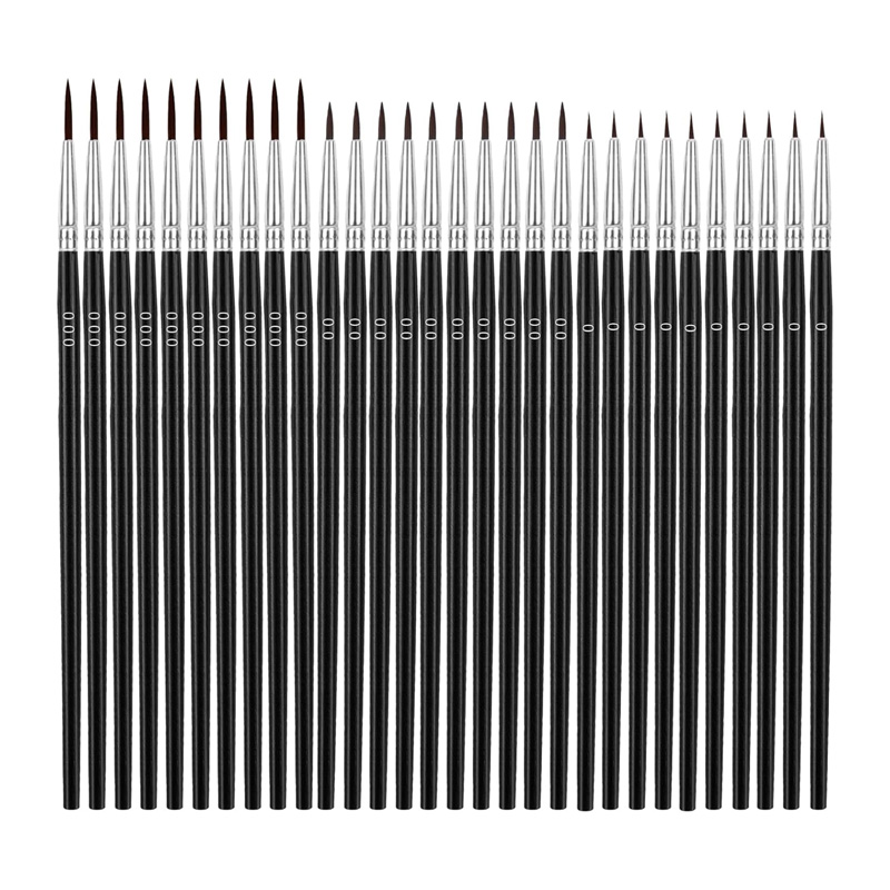 Detailing Brush Set - 30Pcs Tiny Detail Paint Brushes Fine