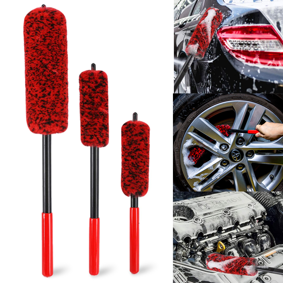 Wheel Cleaner Alloy - Car Wheel Woolies Plush Soft Alloy