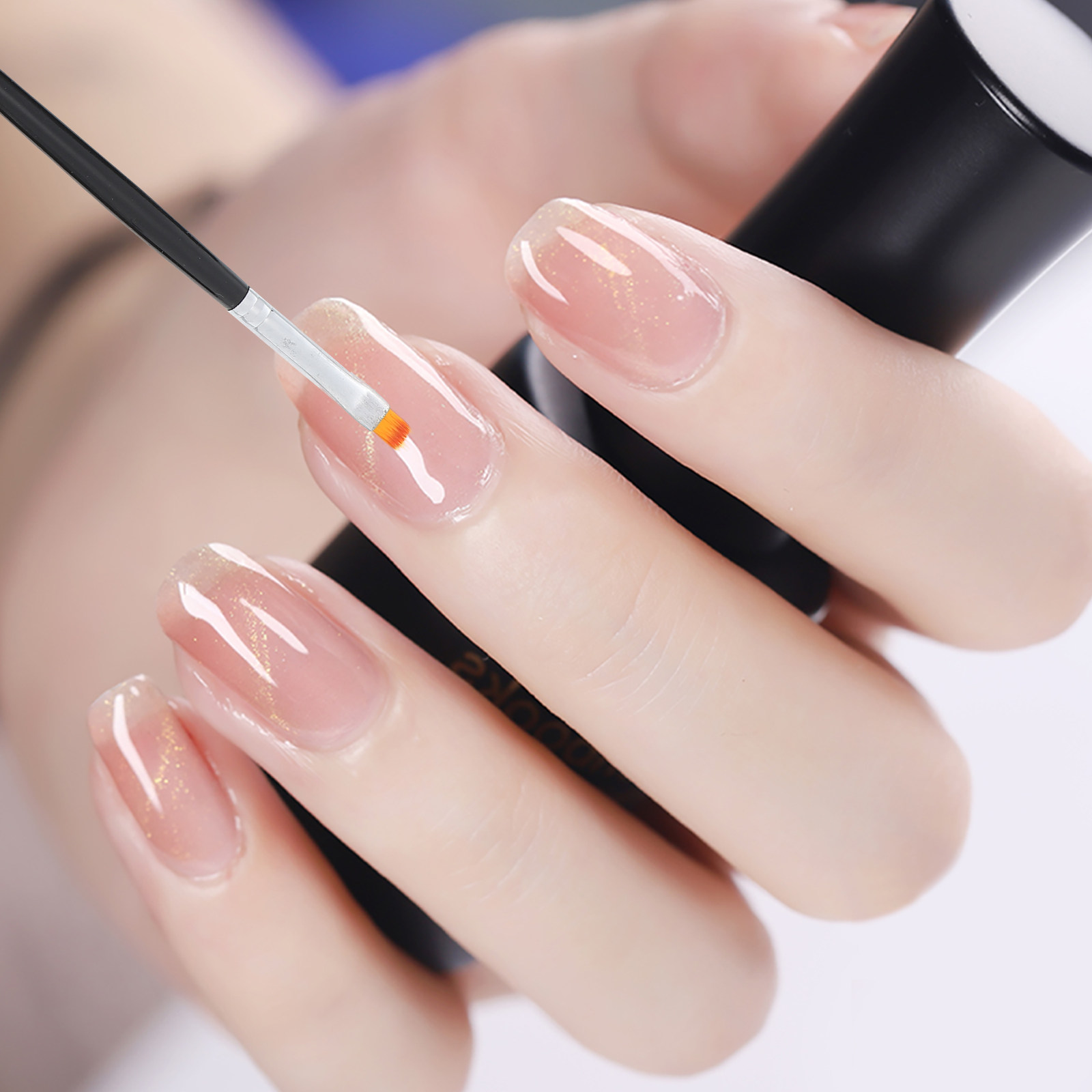 Detailing Brush Set - 8Pcs Nail Brush Set Flower Design