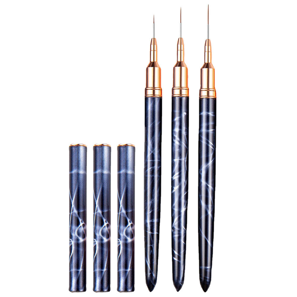 Detailing Brush Set - 3Pcs Nail Art Brush Set Professional