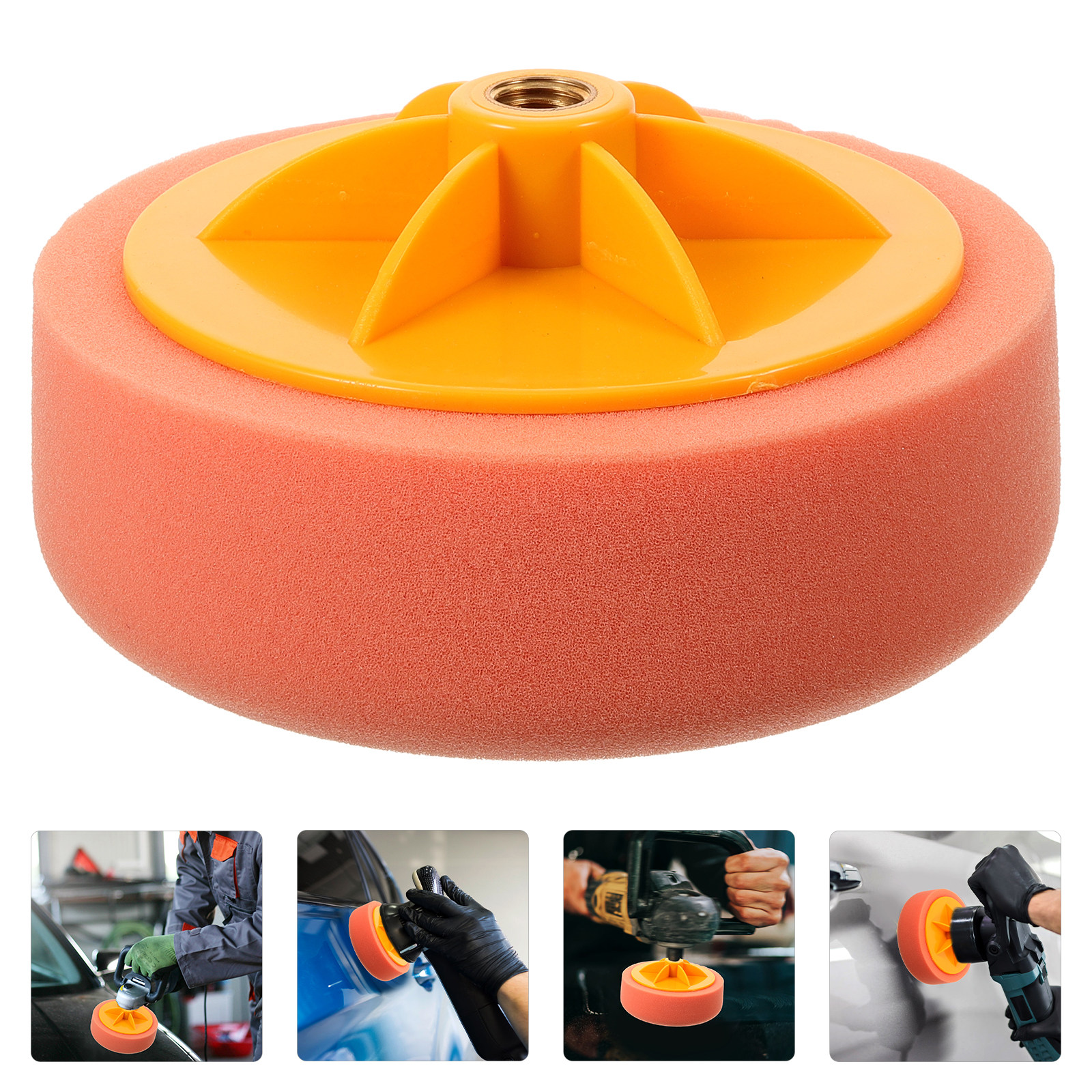 Wax Applicator Pad - High-Density Sponge Polishing Pad for Car