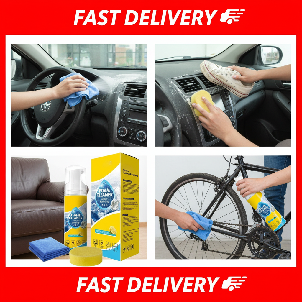 Leather Cleaner Interior - 150ml 1/2/3sets Multipurpose Foam Cleaner For