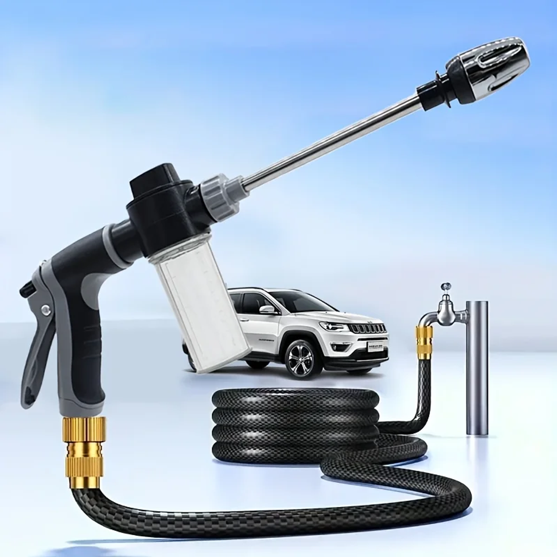 Pressure Washer Foam Gun - High-Pressure Car Washing Water Gun, External