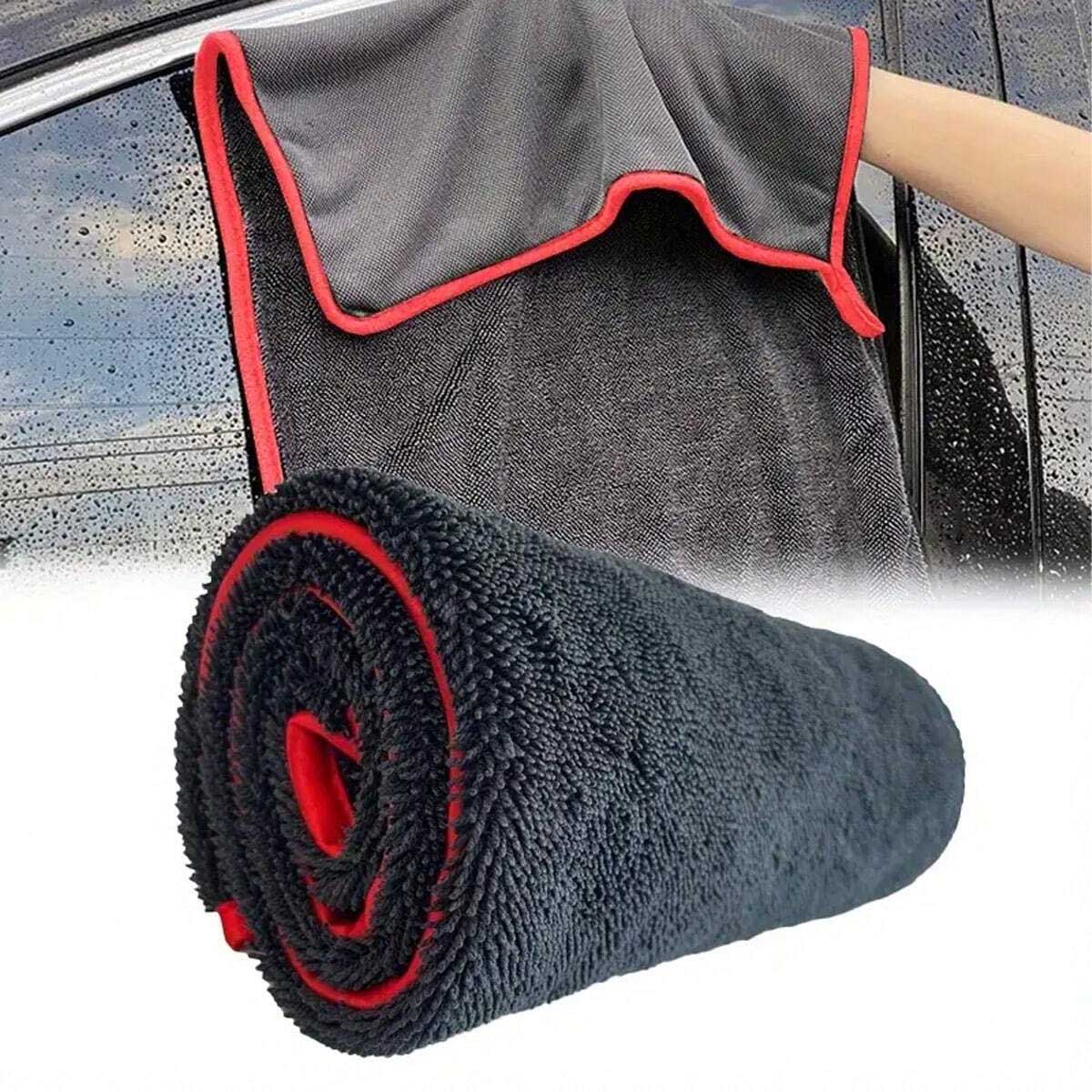 Microfiber Towel Detailing - Super absorbent microfiber car towel, compact