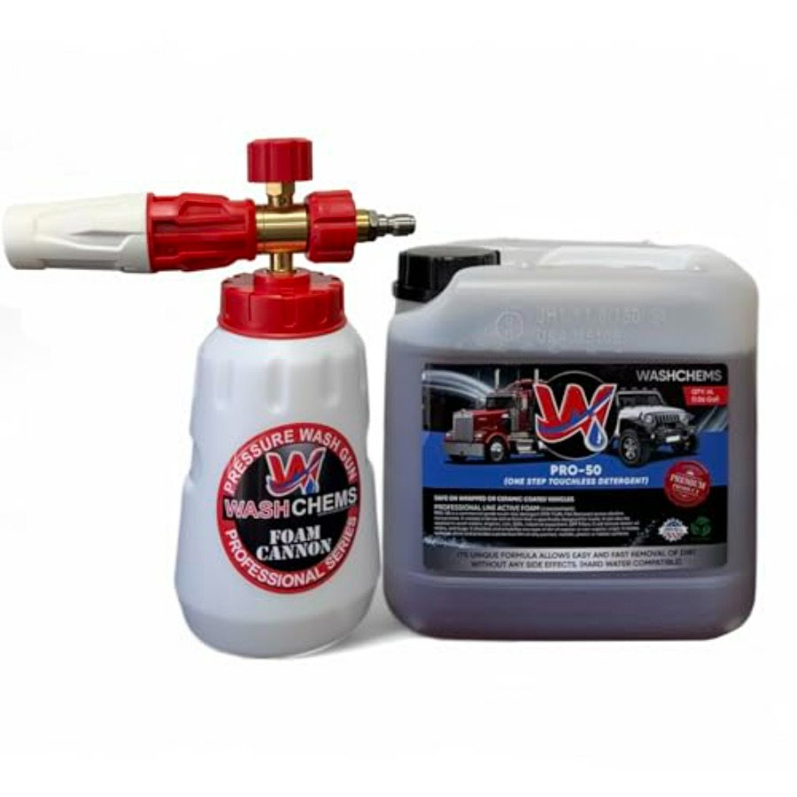 Foam Cannon Car Wash - Professional Touchless Car Wash Detergent with
