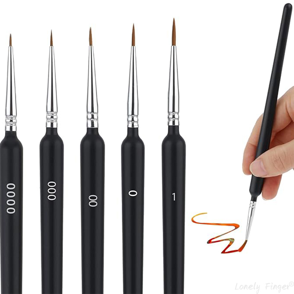 Detailing Brush Set - 5/11Pcs Paint Brushes Set, Artist Fine