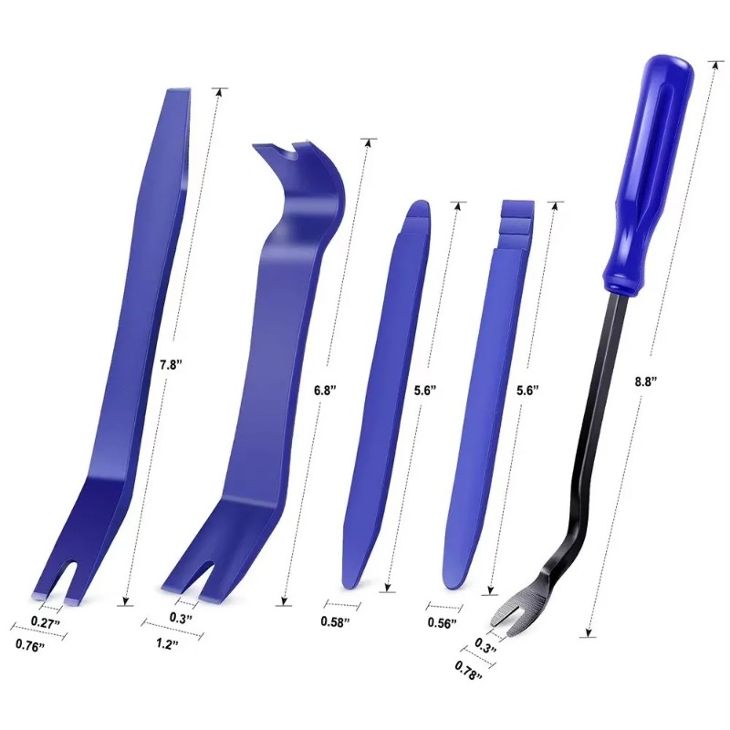 Trim Restorer Plastic - Car Hand Tool Set Disassembly Tool