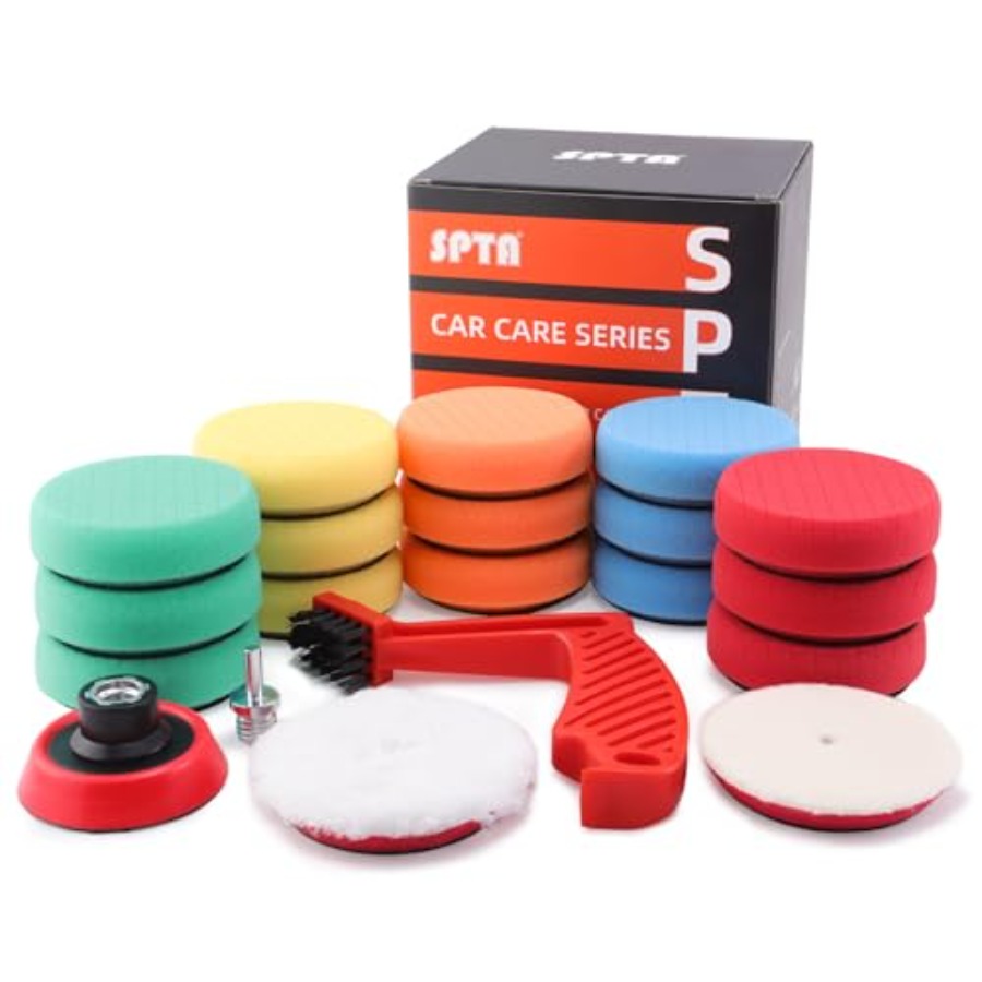 Car Cleaning Brush - 20pcs 3inch 80mm Car Foam Polishing
