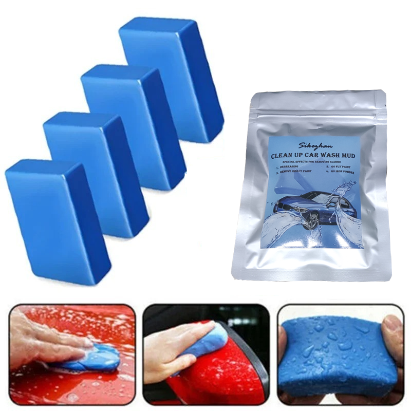 Clay Bar Lubricant - 1/2Pcs Car Cleaning Clay Bar Washing