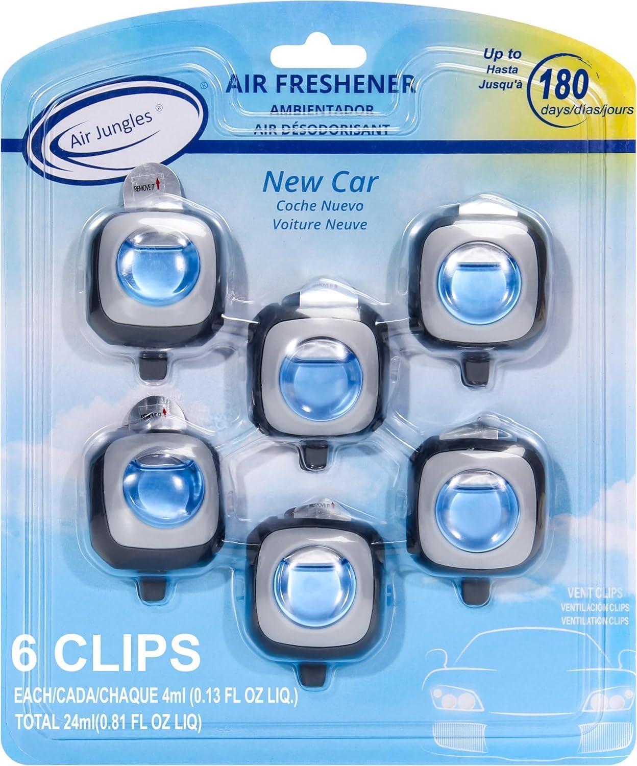 Odor Eliminator Car - Long Lasting Car Air Freshener Vent