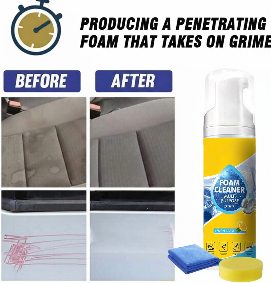 New 150ML Portable Multipurpos - Leather Cleaner Interior review and price