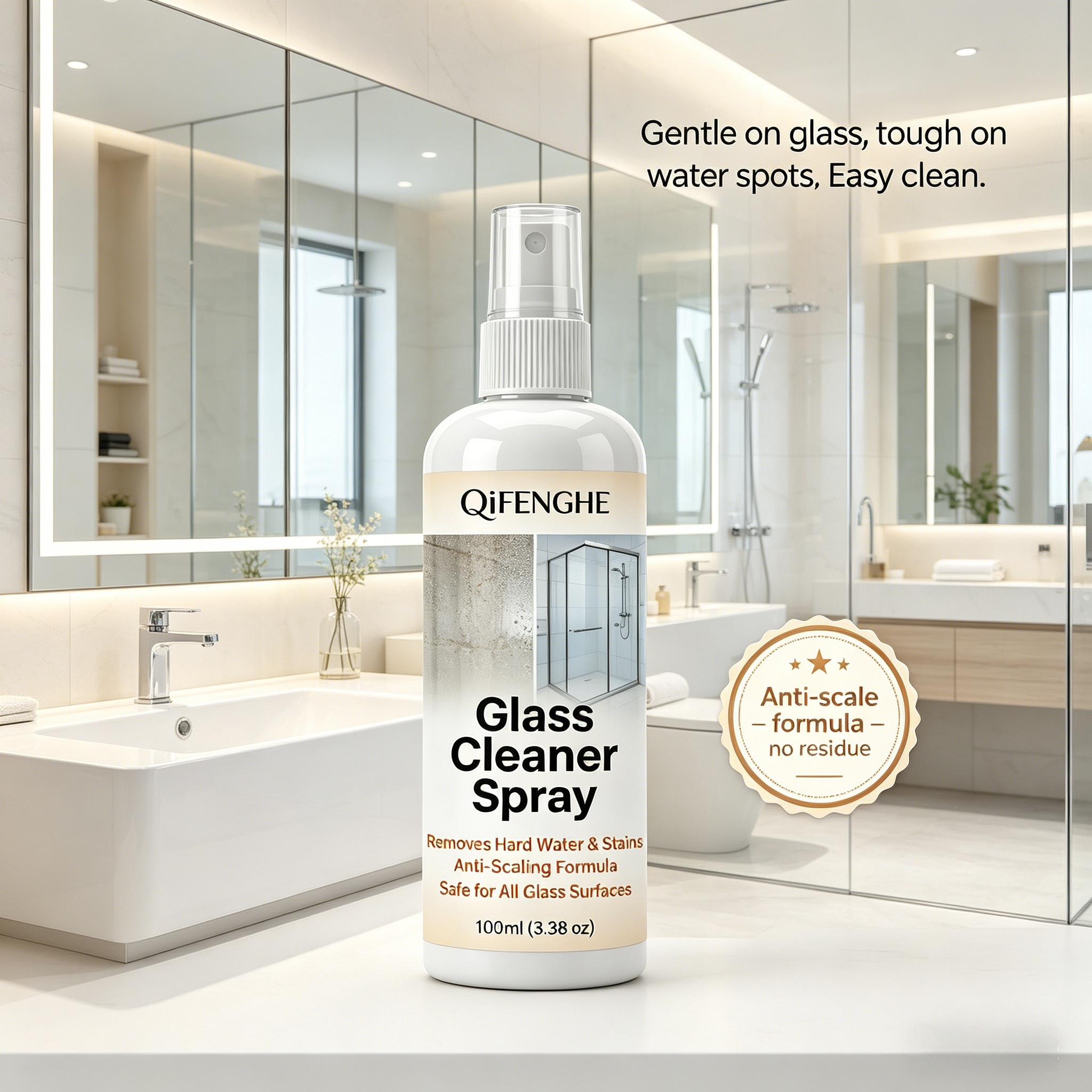 Instant Hard Water Stain Remov - Glass Cleaner Streak review and price