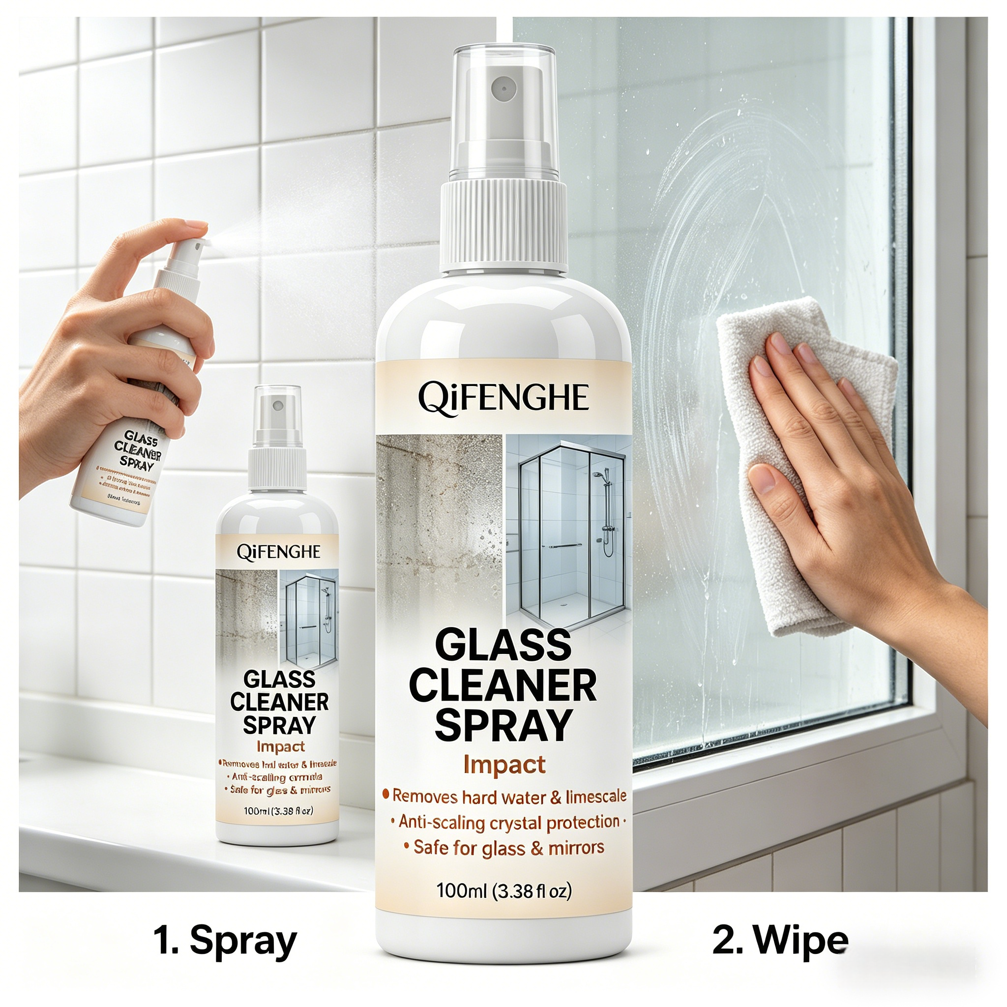 Instant Hard Water Stain Remov - Glass Cleaner Streak review and price