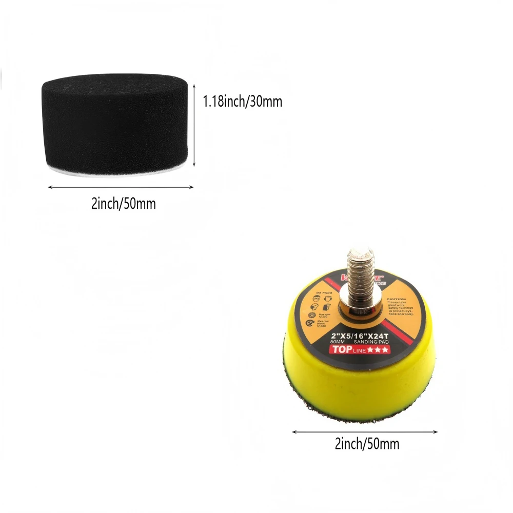 5/16 Pcs 2 Inch Polishing Spon - Polish Pad Set Buffer review and price