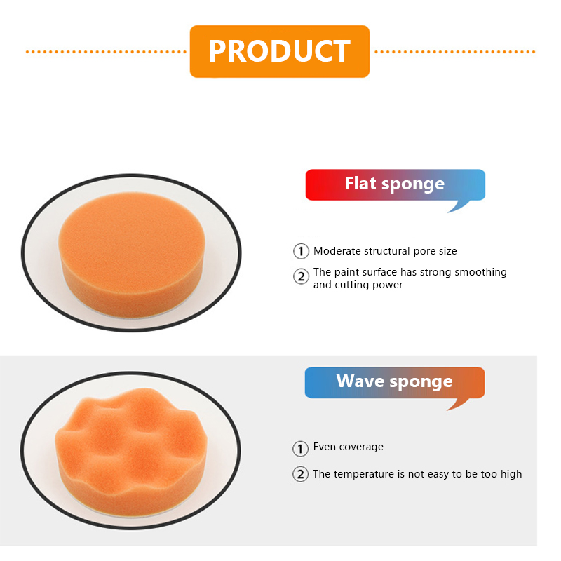 6pcs/set Car Polishing Sponge  - Polish Pad Set Buffer review and price