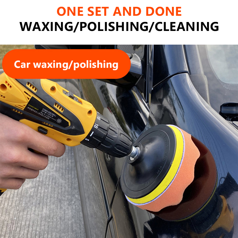 6pcs/set Car Polishing Sponge  - Polish Pad Set Buffer review and price