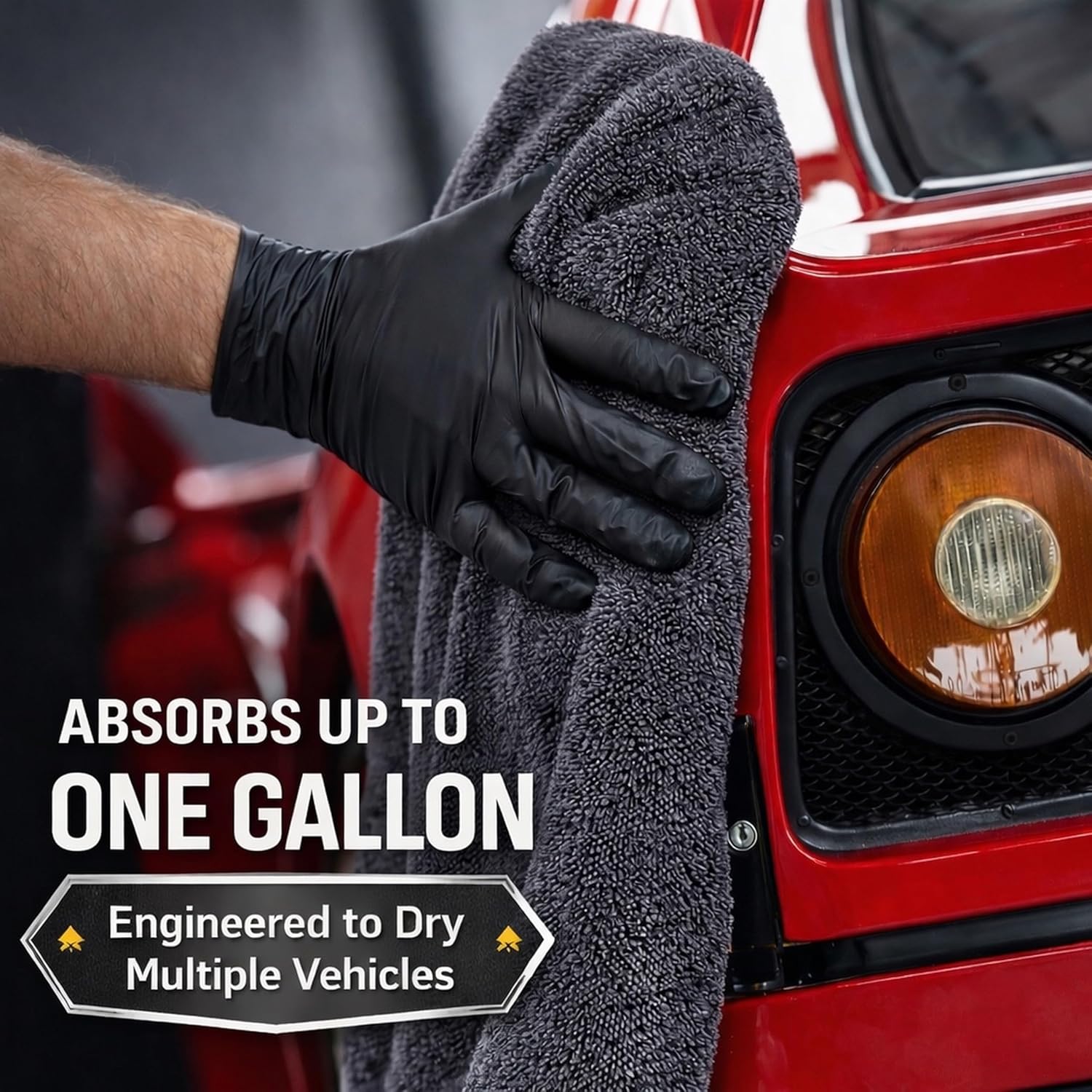 24x36 Car Drying Towel 1200 GS - Microfiber Towel Detailing review and price