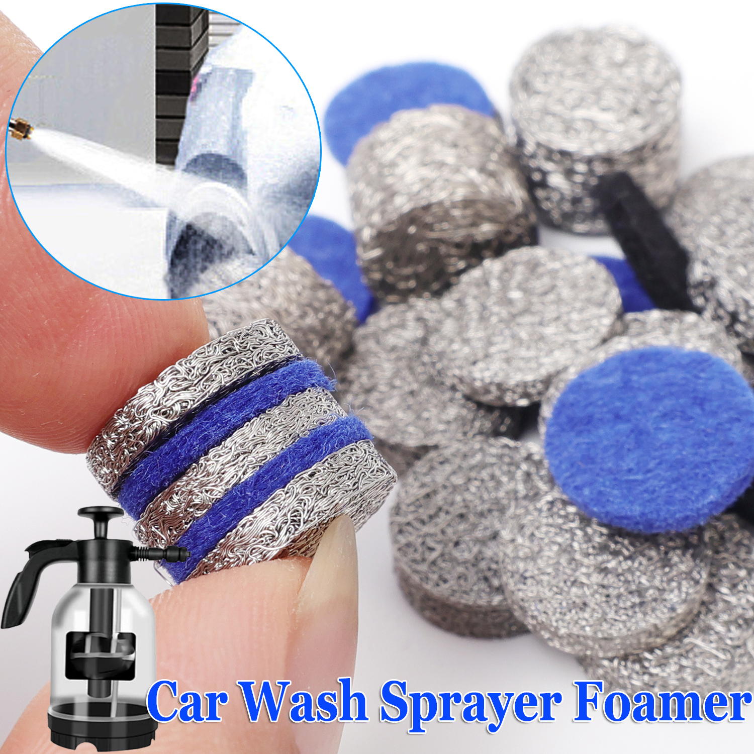 1/2/5pcs Foam Gun Nozzle Orifi - Pressure Washer Foam Gun review and price
