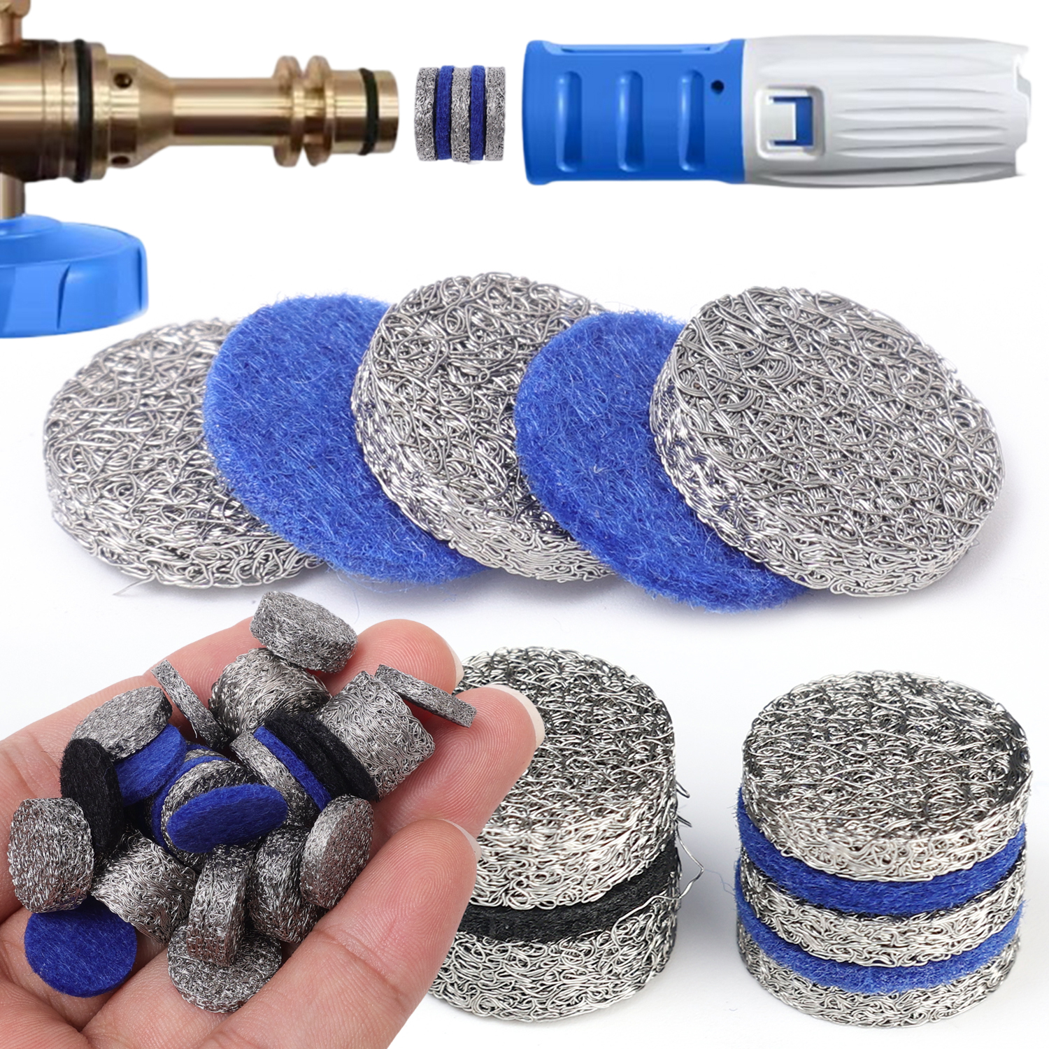 1/2/5pcs Foam Gun Nozzle Orifi - Pressure Washer Foam Gun review and price