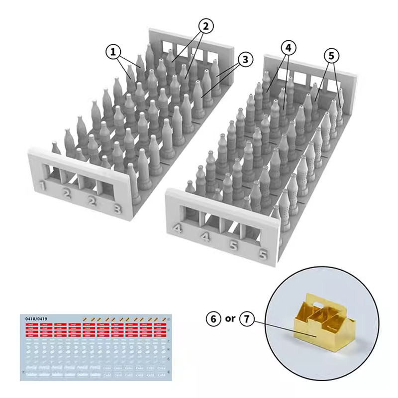 1:35 Scale Water Bottle Soft D - Interior Detailing Kit review and price