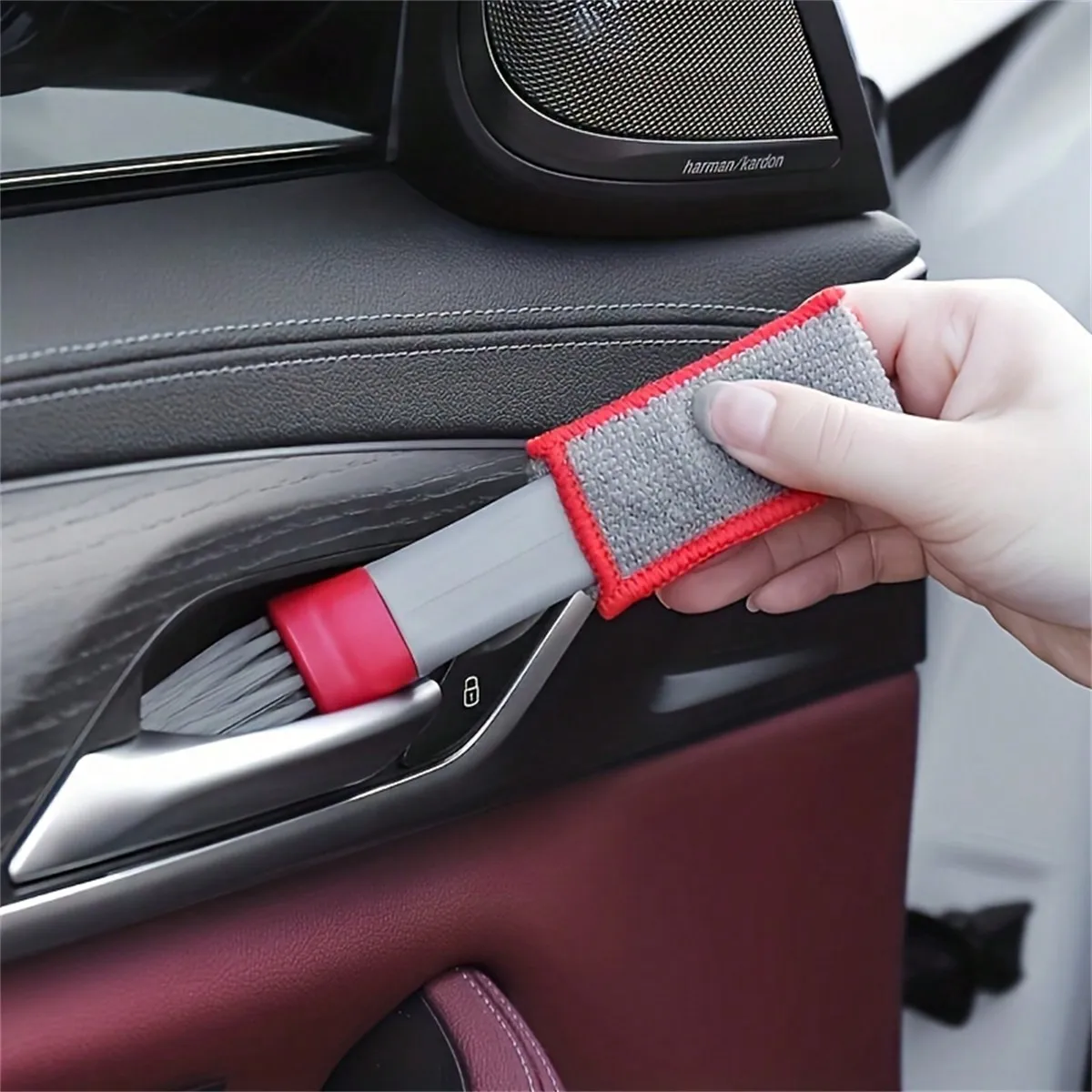 1pc Double-Headed Brush, Car A - Car Cleaning Brush review and price