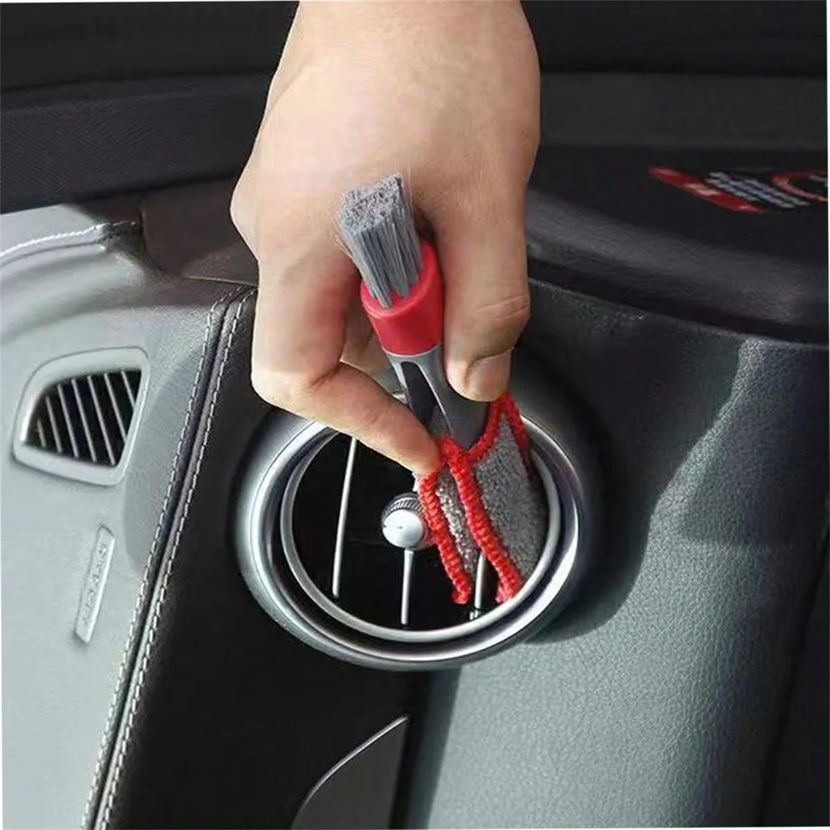 1pc Double-Headed Brush, Car A - Car Cleaning Brush review and price