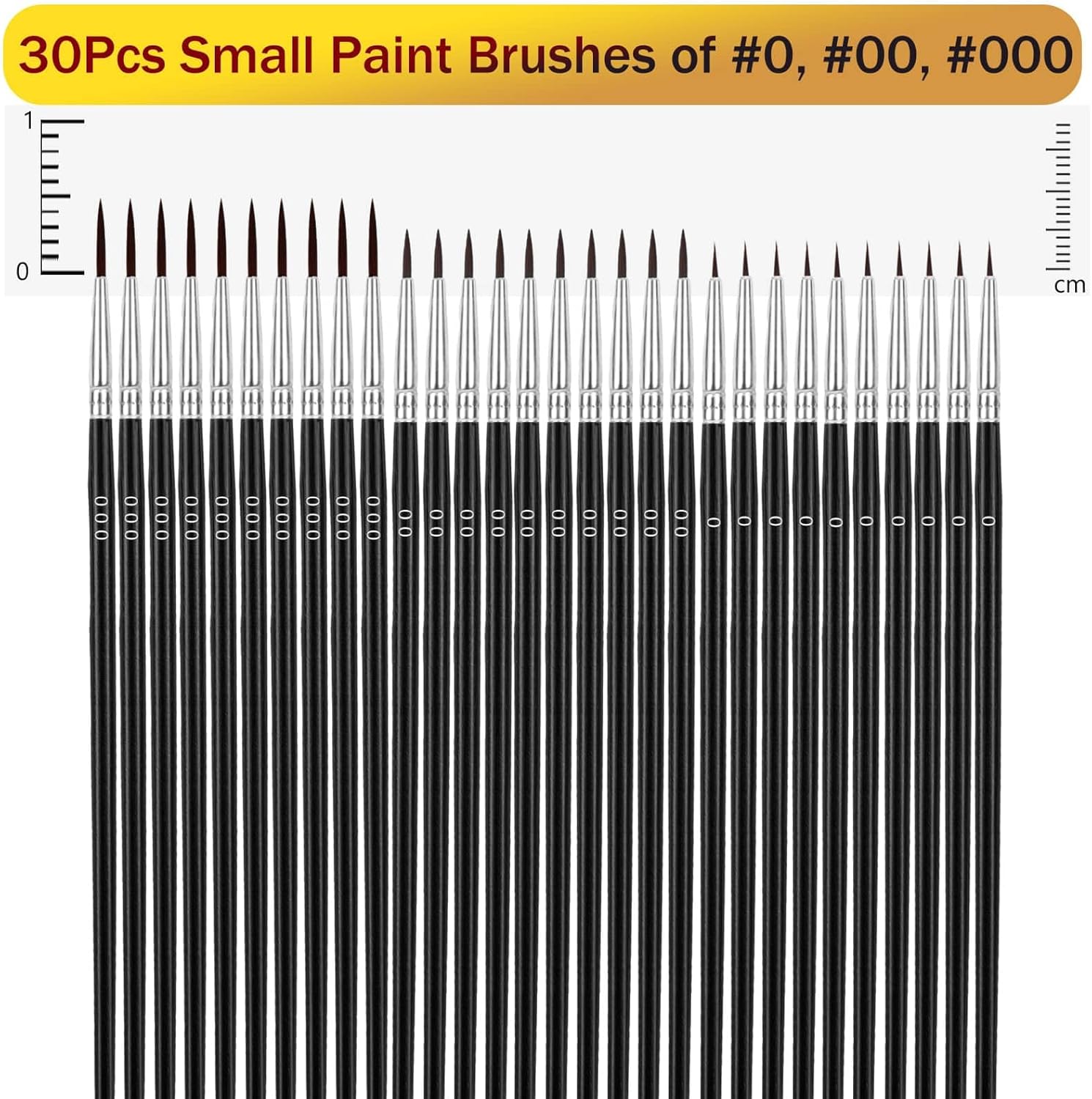 30 Pcs Fine Detail Paint Brush - Detailing Brush Set review and price