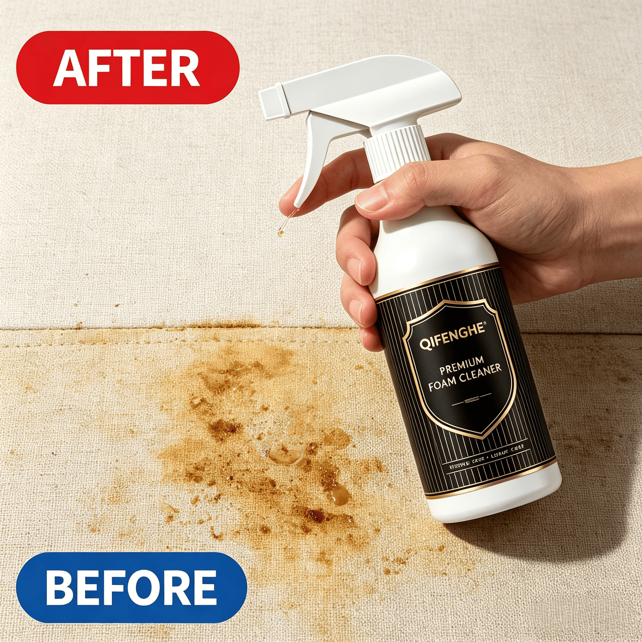 2-in-1 Foam Cleaner – Waterles - Seat Cleaner Fabric review and price