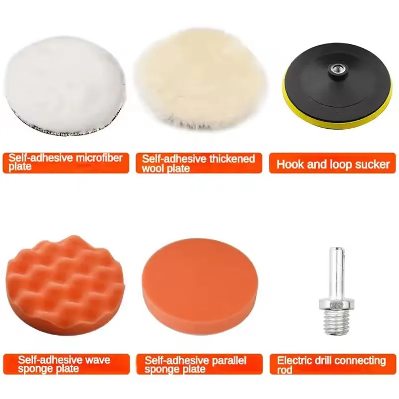 6pcs/8pcs/set Car Polishing Sp - Polish Pad Set Buffer review and price