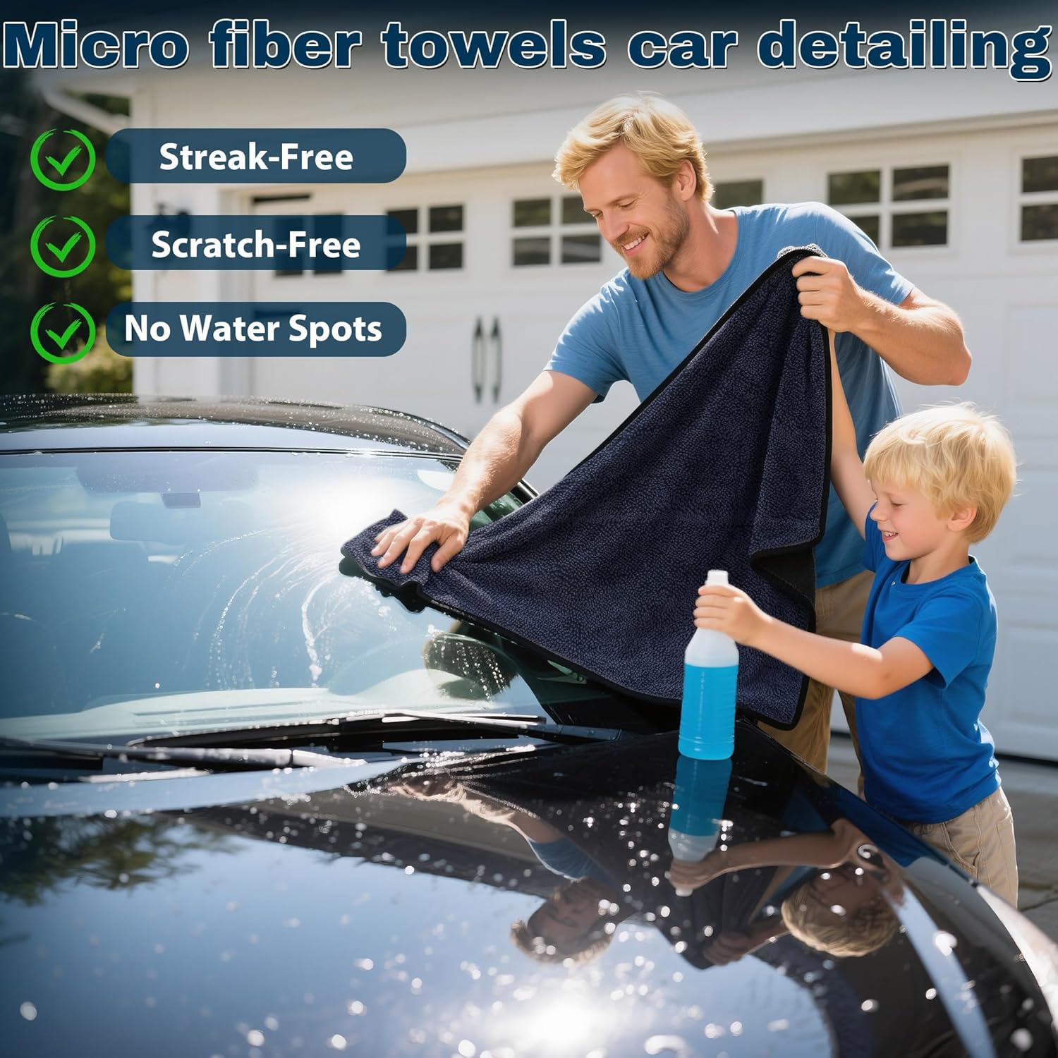 4PCS Microfiber Car Drying Tow - Microfiber Towel Detailing review and price