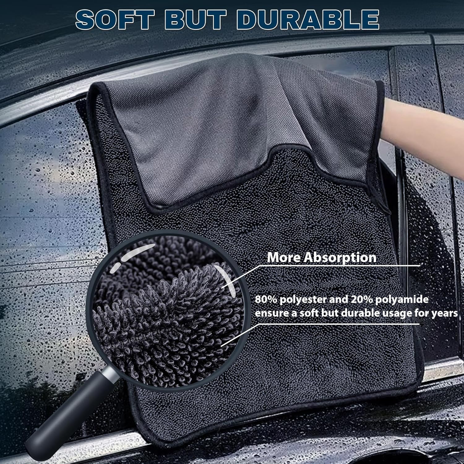 4PCS Microfiber Car Drying Tow - Microfiber Towel Detailing review and price