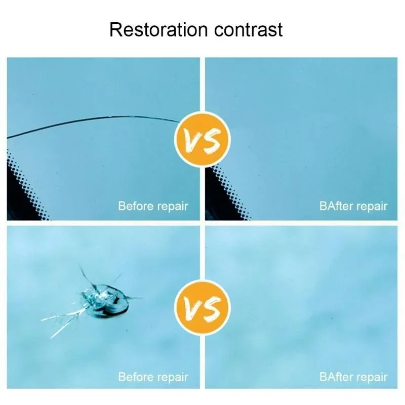 Car Glass Scratch Repair Fluid - Glass Cleaner Streak review and price