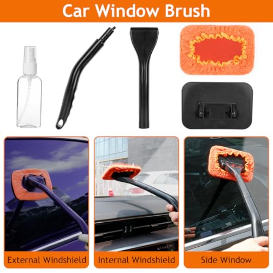 Windshield Cleaner Tool, Car D - Interior Detailing Kit review and price