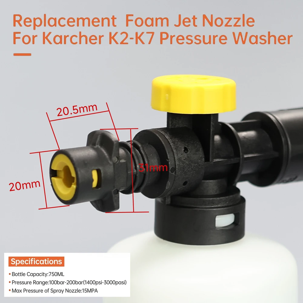 Foam Cannon for Karcher K2 K3  - Foam Cannon Car Wash review and price