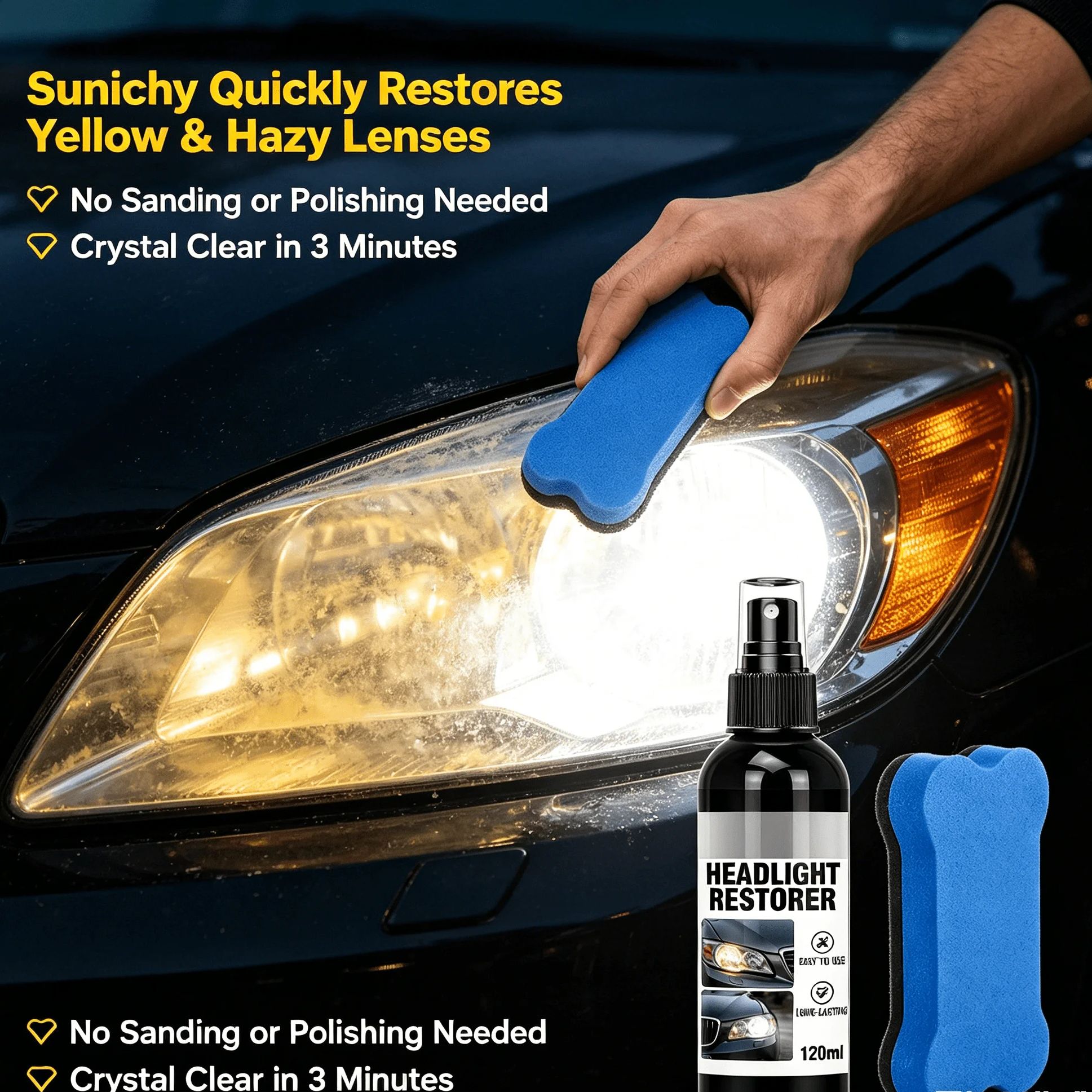 120ml Black Shine Plastic Rest - Trim Restorer Plastic review and price