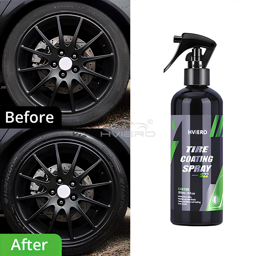 Car auto Tyre Gloss Tire Coati - Tire Shine Spray Sealant review and price