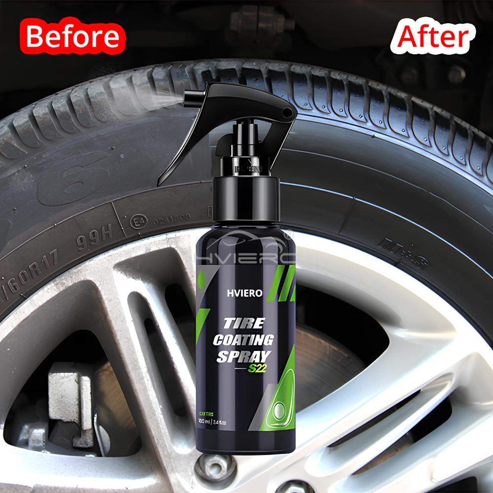 Car auto Tyre Gloss Tire Coati - Tire Shine Spray Sealant review and price