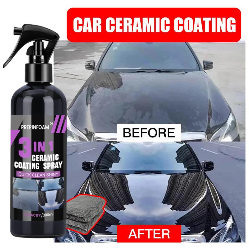 3 In 1 Car Ceramic Liquid Coat - Car Wax Ceramic Coating review and price