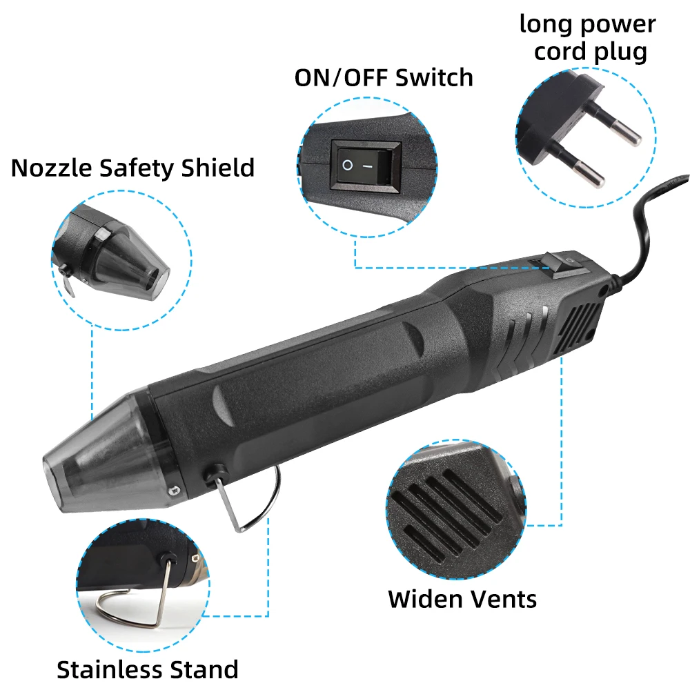 300W EU Hot Air Gun Soldering  - Dryer Car Blower review and price