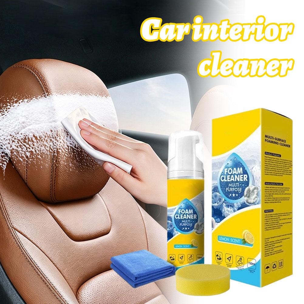 150ml Lemon Flavor Car Interio - Leather Cleaner Interior review and price