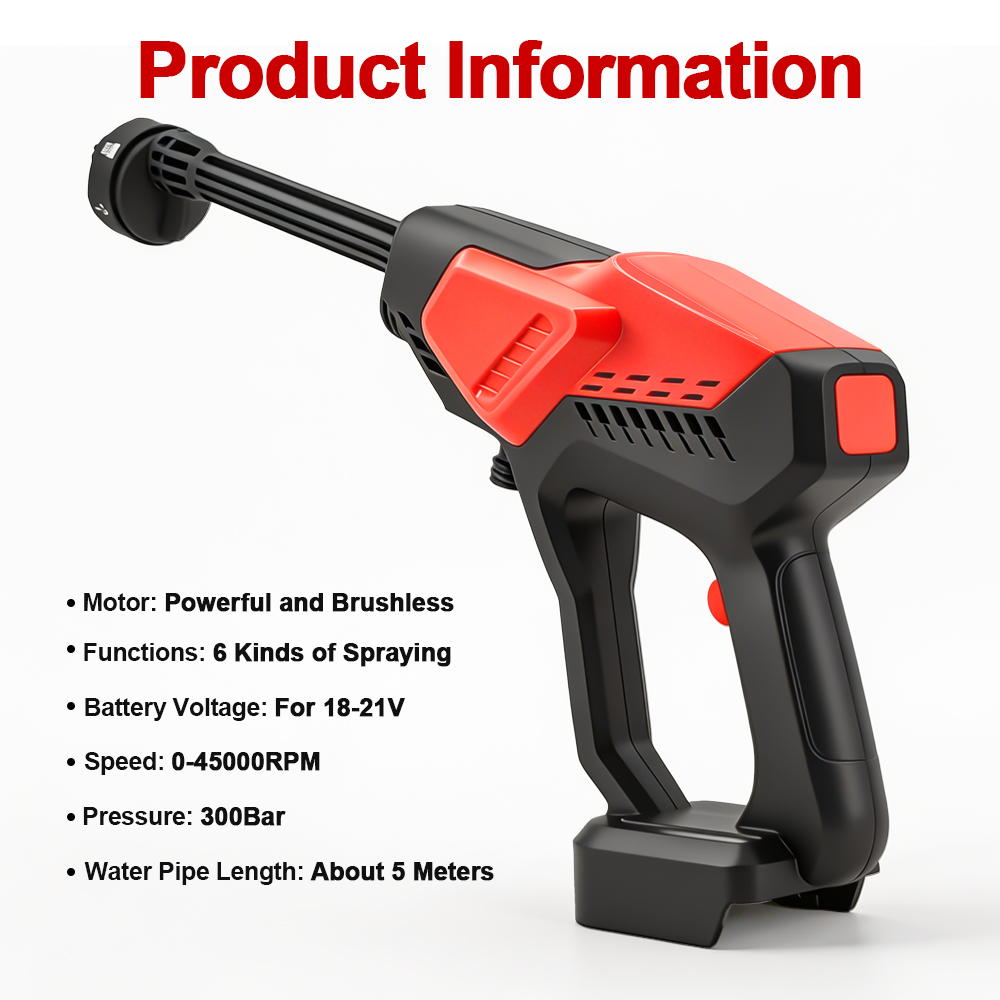 300Bar Brushless High Pressure - Car Shampoo Ph review and price
